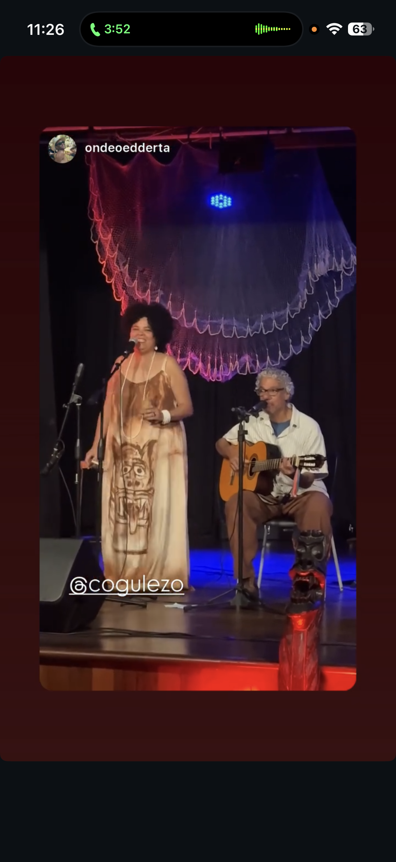 Cogulezo ao vivo
